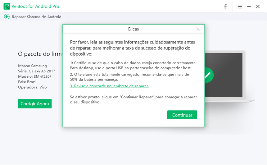 risco verde na tela samsung