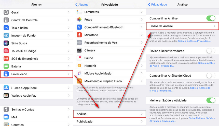 Remover aplicativos com falha para resolver iPhone reiniciando sozinho