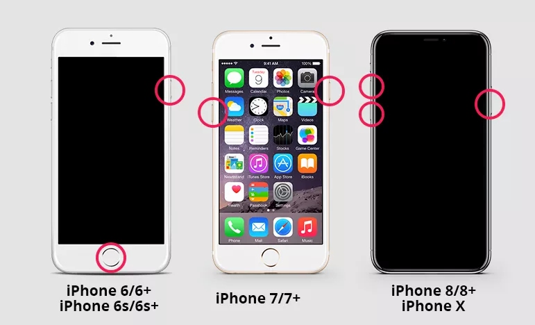 force iphone reiniciar