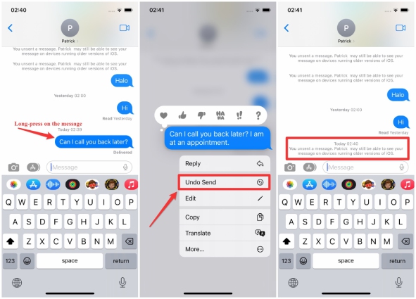 ios 16 cancelar mensagens no ios 16