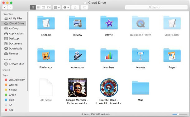 iCloud Drive